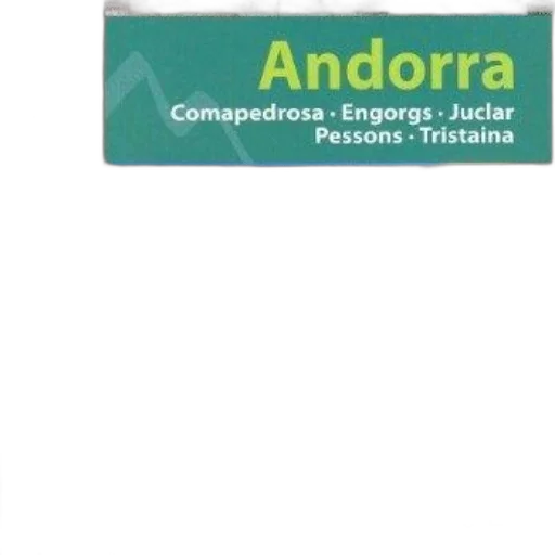 map, andorra, various, locations transparent PNG cut-out