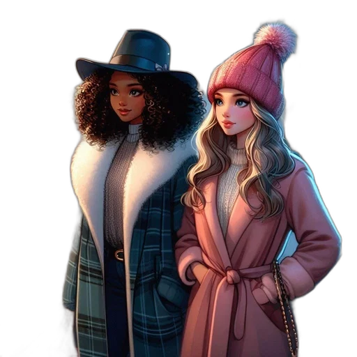 hat, jacket, concept art, cartoon transparent PNG cut-out