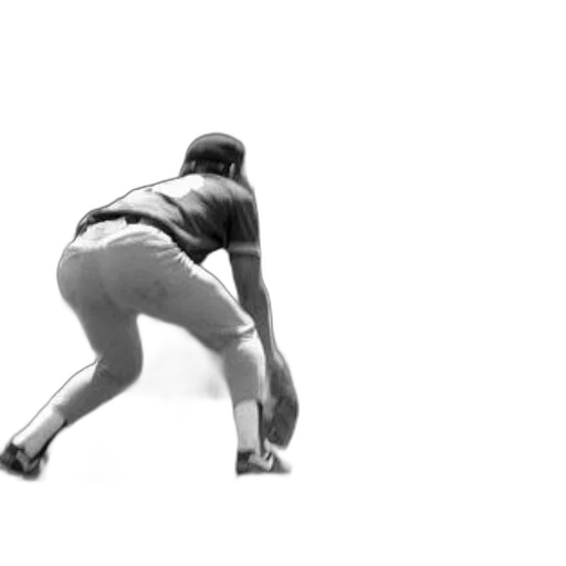 creature, 3d render, baseball, player transparent PNG cut-out