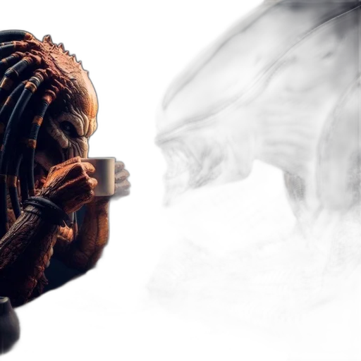 mask, hair, creature, robot transparent PNG cut-out