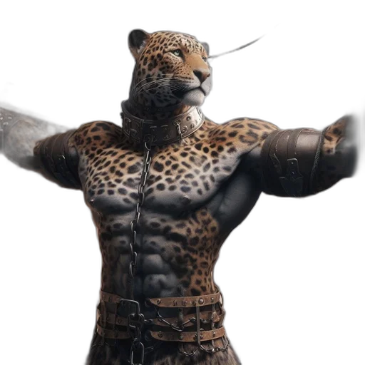 animal, creature, 3d render, concept art transparent PNG cut-out