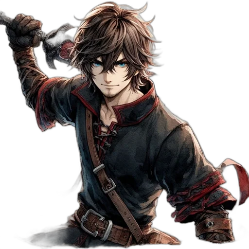sword, weapon, staff, fantasy art transparent PNG cut-out