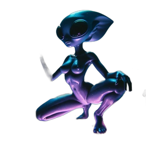 robot, creature, staff, dress transparent PNG cut-out