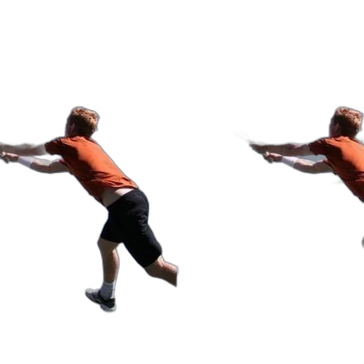3d render, concept art, tennis, player transparent PNG cut-out