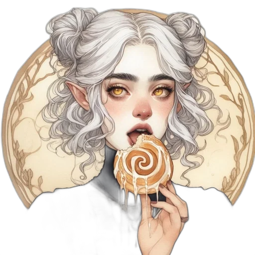 staff, mask, face, fantasy art transparent PNG cut-out