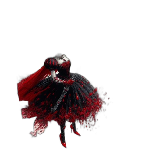dress, crown, mask, hair transparent PNG cut-out
