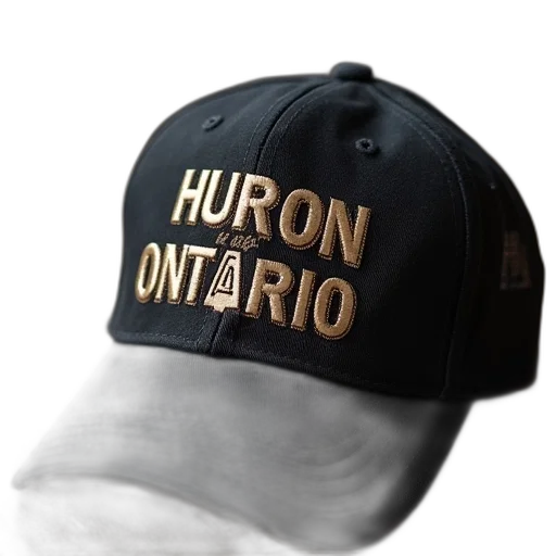 hat, cap, text, huron transparent PNG cut-out