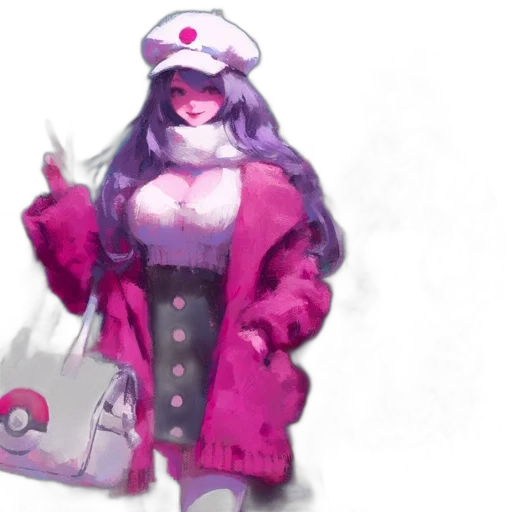 dress, staff, creature, concept art transparent PNG cut-out