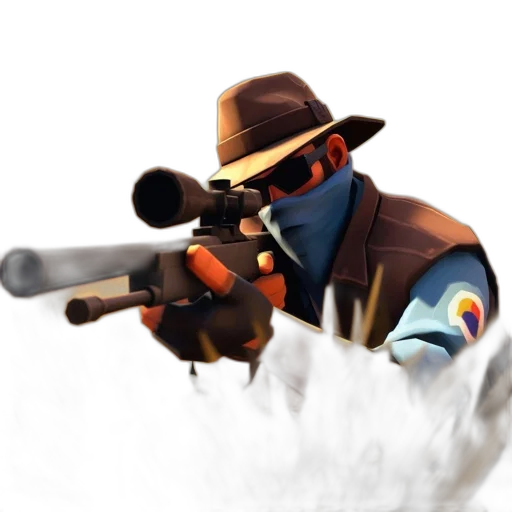 weapon, staff, hat, mask transparent PNG cut-out