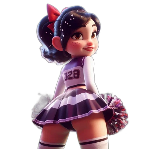 dress, 3d render, concept art, cartoon transparent PNG cut-out