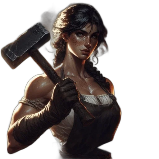 weapon, staff, sword, fantasy art transparent PNG cut-out