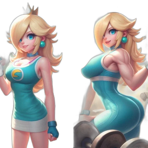 dress, concept art, 3d render, fantasy art transparent PNG cut-out