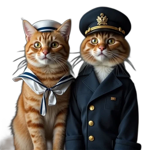 staff, animal, hat, photorealistic transparent PNG cut-out