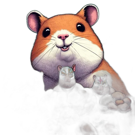 staff, animal, concept art, photorealistic transparent PNG cut-out