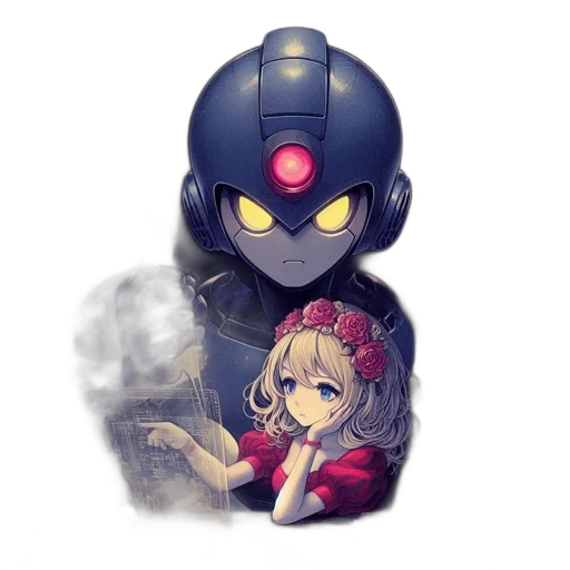 robot, mask, weapon, face transparent PNG cut-out