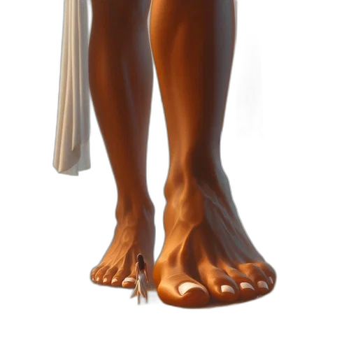 shoes, dress, 3d render, photorealistic transparent PNG cut-out
