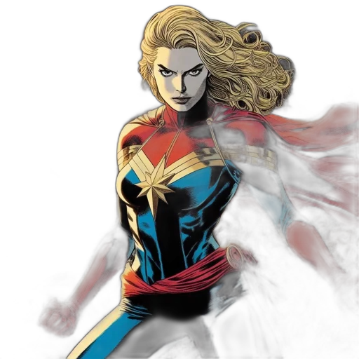 comic book art, concept art, fantasy art, cartoon transparent PNG cut-out