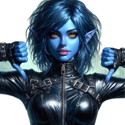 comic book art, concept art, fantasy art, photorealistic transparent PNG cut-out