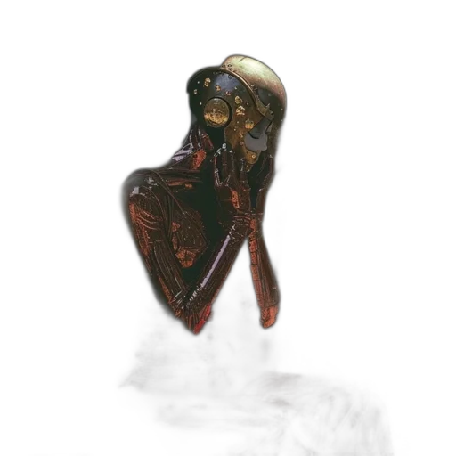 mask, robot, jewelry, shoes transparent PNG cut-out