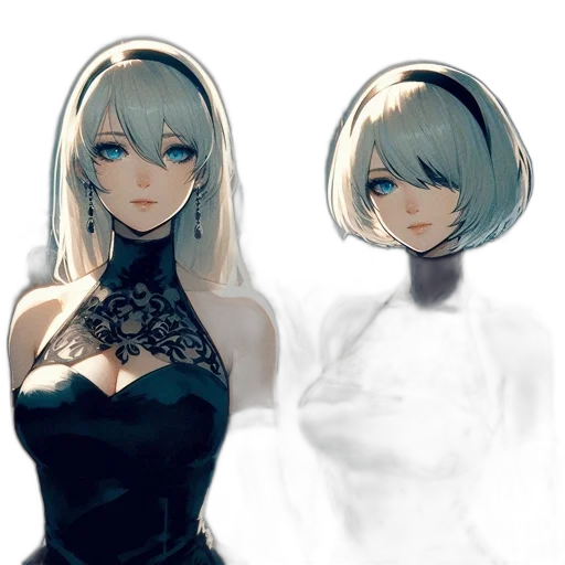 dress, mask, robot, face transparent PNG cut-out