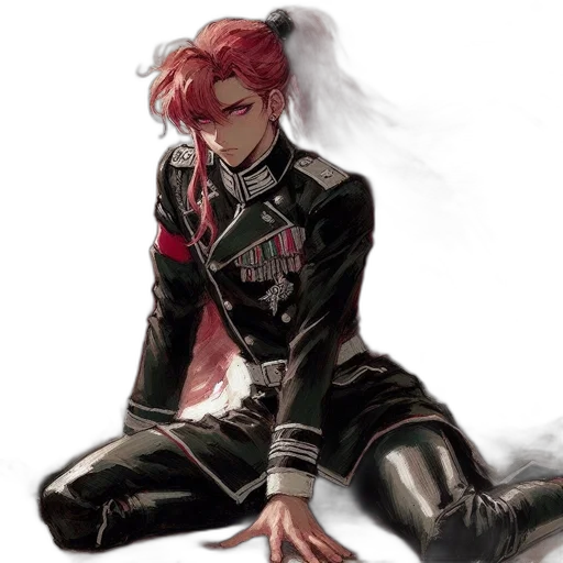 jacket, weapon, sword, staff transparent PNG cut-out