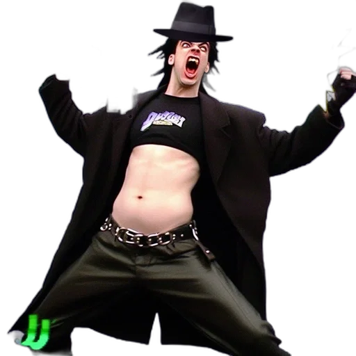 hat, jacket, creature, concept art transparent PNG cut-out