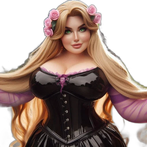 dress, fantasy art, 3d render, concept art transparent PNG cut-out