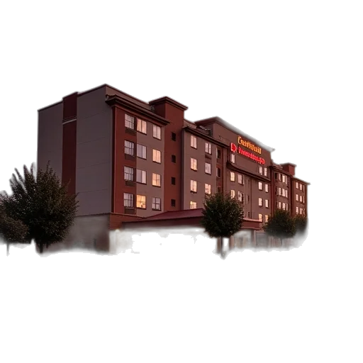 building, 3d render, photorealistic, concept art transparent PNG cut-out