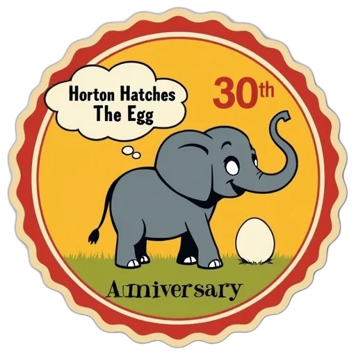 vintage-style, sticker, featuring, illustration transparent PNG cut-out
