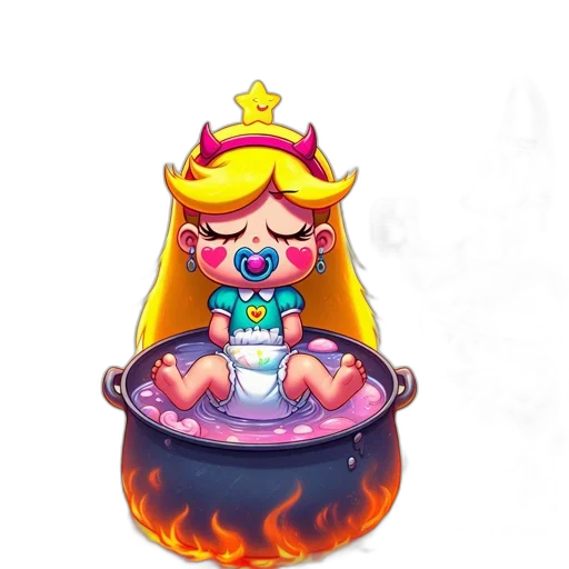 crown, staff, jewelry, concept art transparent PNG cut-out