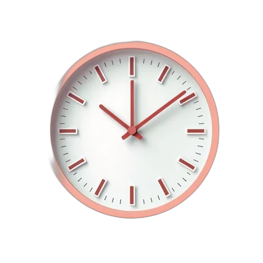 3d render, photorealistic, time, icon transparent PNG cut-out