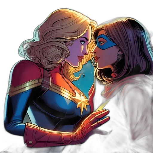 comic book art, concept art, neon lights, fire transparent PNG cut-out
