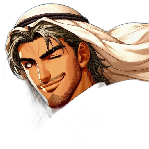 hair, face, crown, mask transparent PNG cut-out