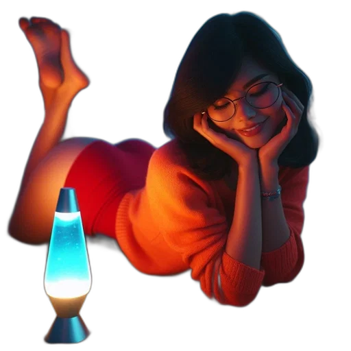 dress, bottle, staff, face transparent PNG cut-out