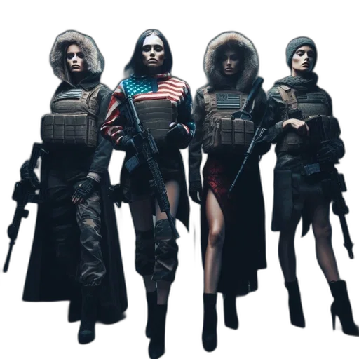 concept art, cyberpunk, pixel art, 3d render transparent PNG cut-out