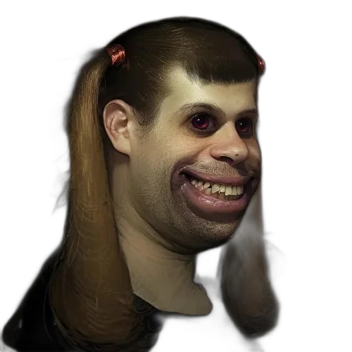 face, creature, hair, animal transparent PNG cut-out