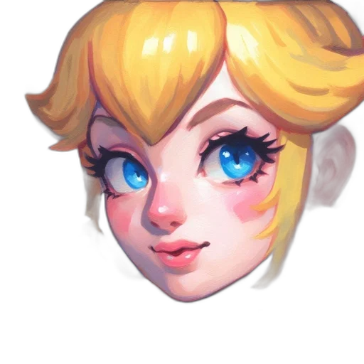 face, crown, concept art, pixel art transparent PNG cut-out