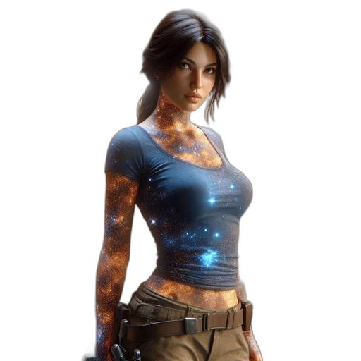 weapon, dress, concept art, 3d render transparent PNG cut-out