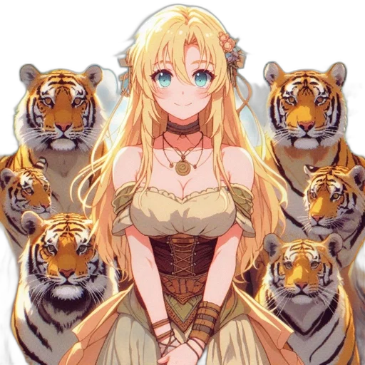 animal, dragon, crown, dress transparent PNG cut-out