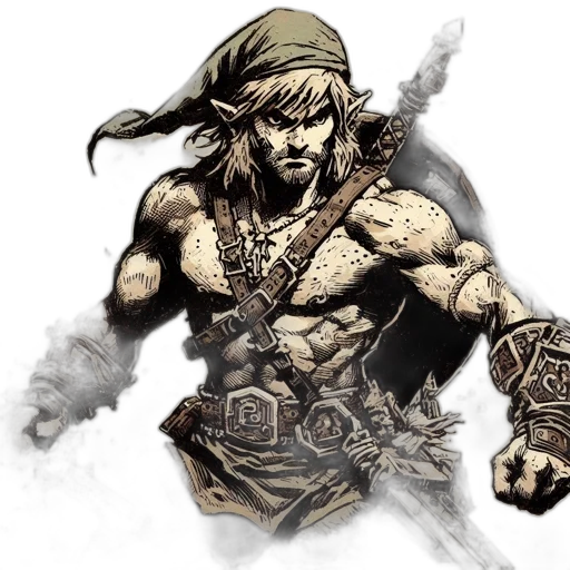 sword, fantasy art, concept art, comic book art transparent PNG cut-out