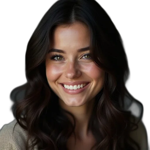 face, hair, staff, crown transparent PNG cut-out