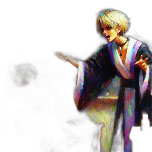 jacket, umbrella, staff, weapon transparent PNG cut-out