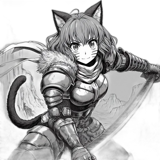 sword, weapon, staff, fantasy art transparent PNG cut-out