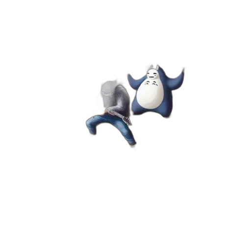 robot, creature, animal, staff transparent PNG cut-out