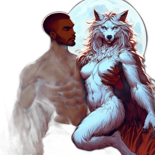 creature, fantasy art, concept art, comic book art transparent PNG cut-out