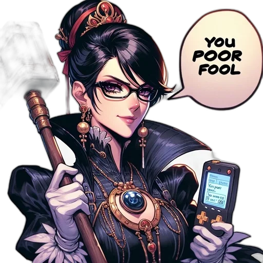 staff, comic book art, cyberpunk, concept art transparent PNG cut-out
