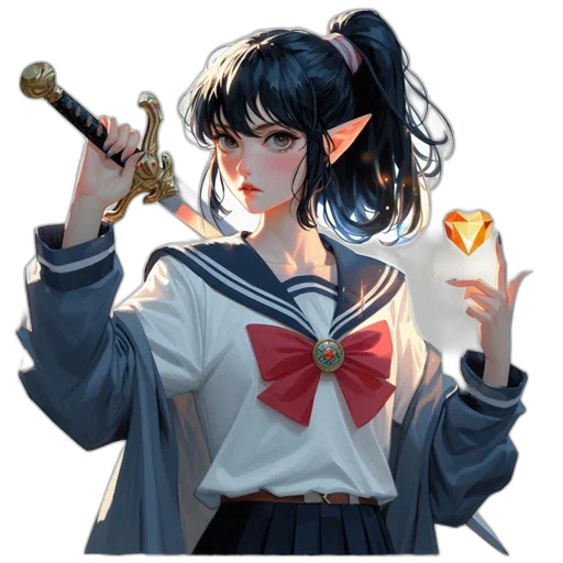 staff, weapon, jewelry, dragon transparent PNG cut-out