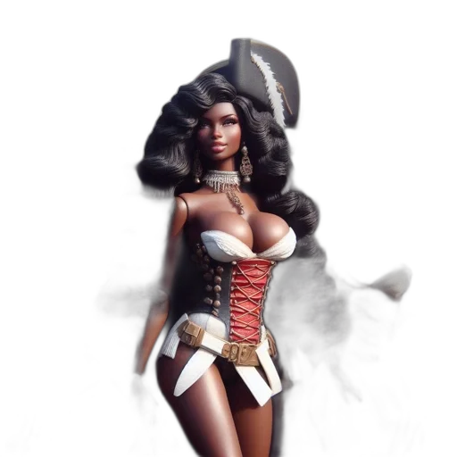 fantasy art, concept art, comic book art, 3d render transparent PNG cut-out