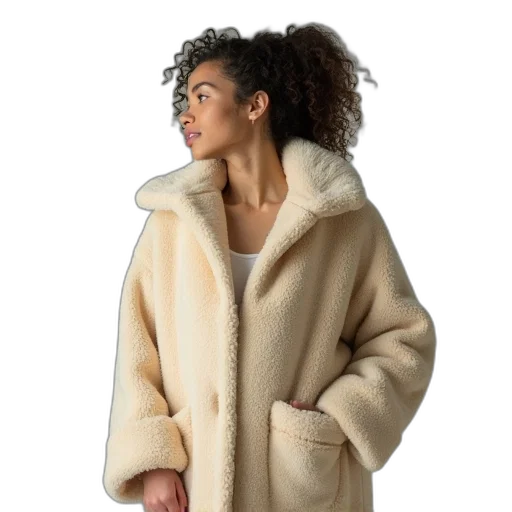 jacket, earth tones, monochrome, bathing transparent PNG cut-out
