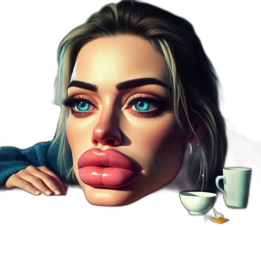 face, mask, creature, robot transparent PNG cut-out